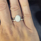 shown with the scalloped eternity band