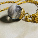 gold flower cap