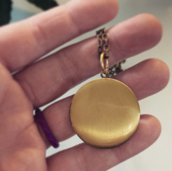 large brass locket kit