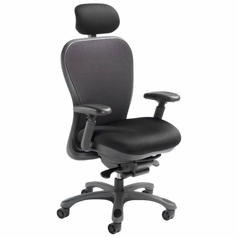 ergo click fabric seat with headrest