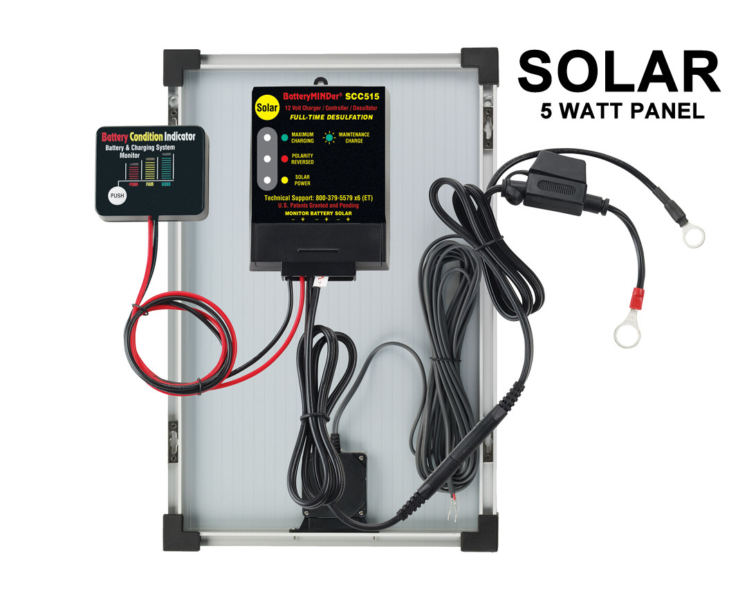 12 volt solar panel trickle charger