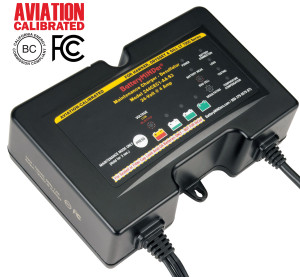 BatteryMINDer® Model 244CEC1-AA-S3: 24V 2/4/8 AMP HAWKER-ODYSSEY® & GILL® LT 7000 SERIES Aviation Battery Charger-Maintainer-Desulfator 