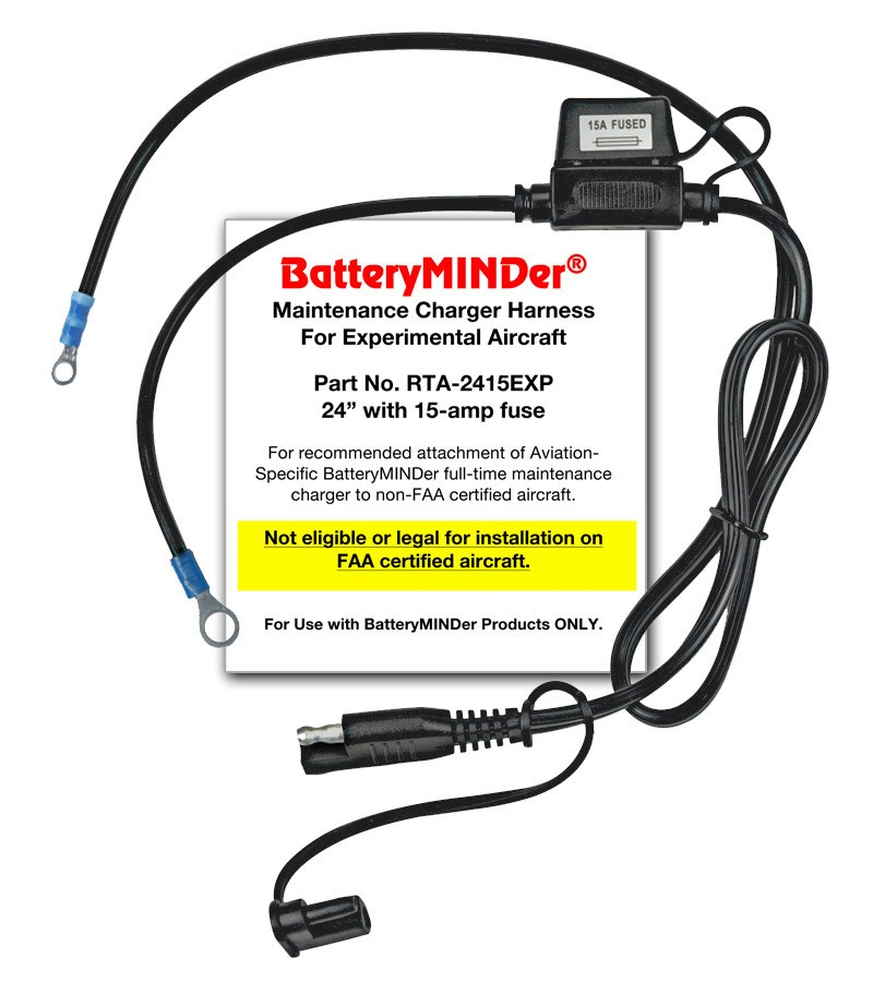 BatteryMINDer Model RTA-2415EXP Connection for Experimental