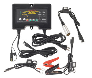 BatteryMINDer® Model 244CEC1-XLR2: 24V 1/2/4 AMP Charger-Maintainer-Desulfator for Everest & Jennings Power Chairs & Mobility Scooters 