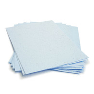 Blue Plantable Wildflower Seed Recycled Paper Sheets - 8.5" x 11"
