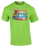 Lime - So Many Curriculums So Little Time Shirt