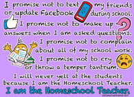 Homeschool Teacher Promise Shirt