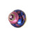 Nu Grand Tiki Pink knob 1.5 inches diameter with amethyst crystal