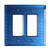 Lapis Glass Double Decora Switch Cover
