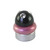 Lamp Finial Deco in Pinkwith black cabochon and Swarovski crystals