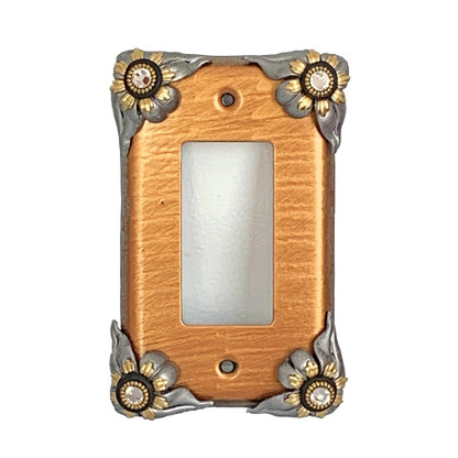 Bloomer Amber Single Decora Switch Cover