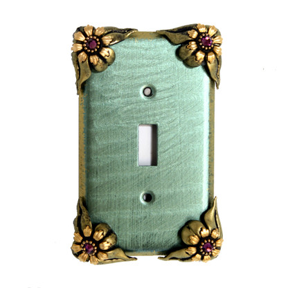 Bloomer Single Toggle Switch Cover Ivy