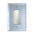 Light Sapphire Glass Single Decora Switch Cover