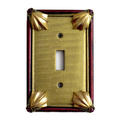 Cleo Single Toggle Switch Cover jade