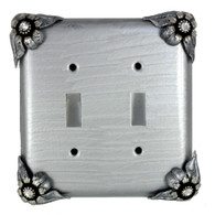 bloomer double toggle switch cover ice
