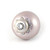 Nu Lily Knob Light Bronze 1.5 Inches Diameter has silver metal accents and crystal