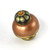 Nu Tiki Knob Amber 1.5 In. Diameter and 1.5 in. projection