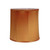 Lamp shade deep drum in silk copper