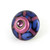 Mini Grand Tiki Pink knob 2 inches diameter with amethyst crystal