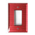 Ruby Glass Single Decora Switch Cover