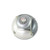 Nu duo Moonstone in alabaster, moonstone and silver with swarovski crystal