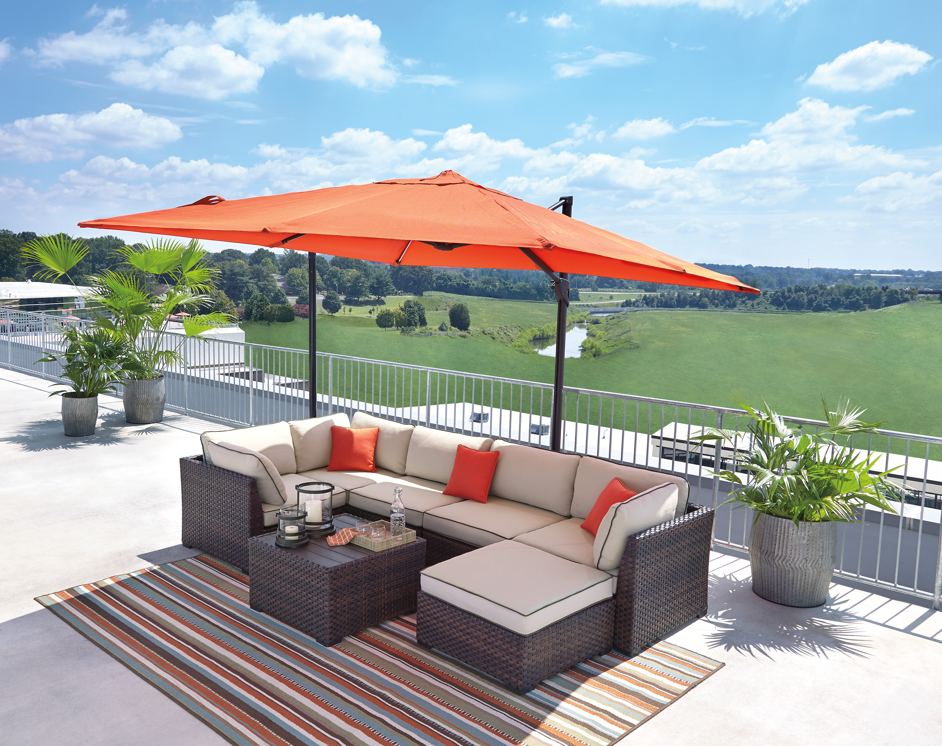 Ashley P450 Renway Sectional Seating Set