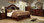 Flandreau Brown Cherry 4 Pc Bedroom Furniture CM7588