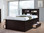 Dillon Wood Bead Board Captains Bed | Versatile Storage Bed with Book Case