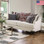 Furniture of America Viscontti SM2206 Velvet Love Seat