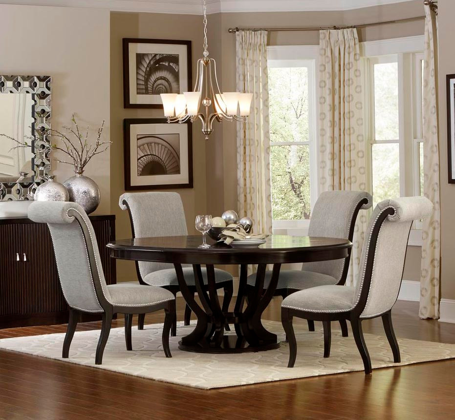 60 round discount dining table set