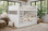 Dillon queen bunk bed white lifestyle