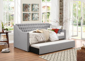 Tulney Gray Day-bed with Roll Out Trundle | Homelegance 4966