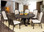 Furniture of America CM3150RT Arcadia Dining Table Set | 60" Round Top
