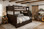 Dillon twin XL over queen bunk bed in espresso finish