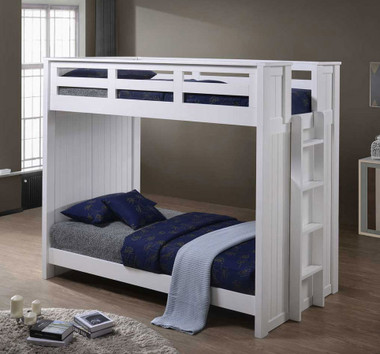 Austin Panel Twin Bunk with Side Mounted Ladder
