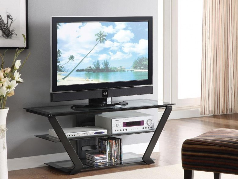 Tv stand deals 50 inch black