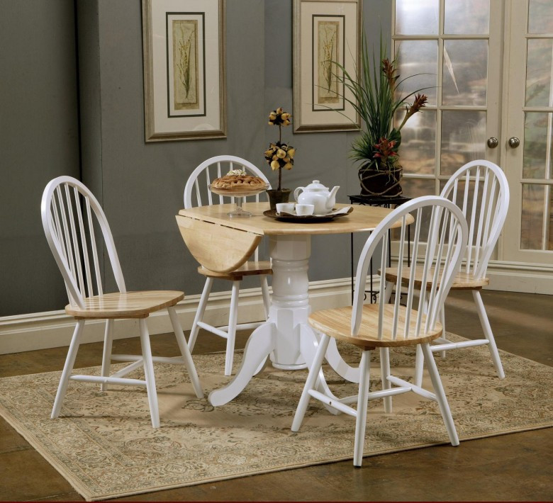 40 round kitchen table best sale and chairs