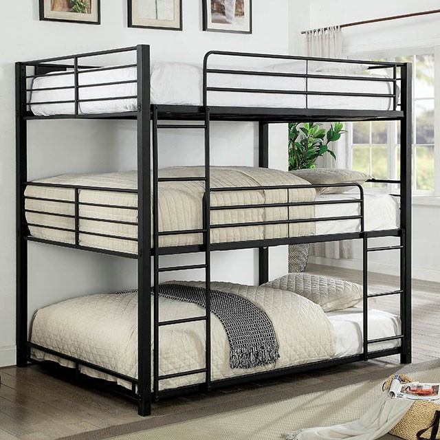 three bed bunk bed