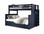 Dillon twin over full bunk bed with dual height and end ladder