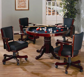 Cherry Game Table with Chairs