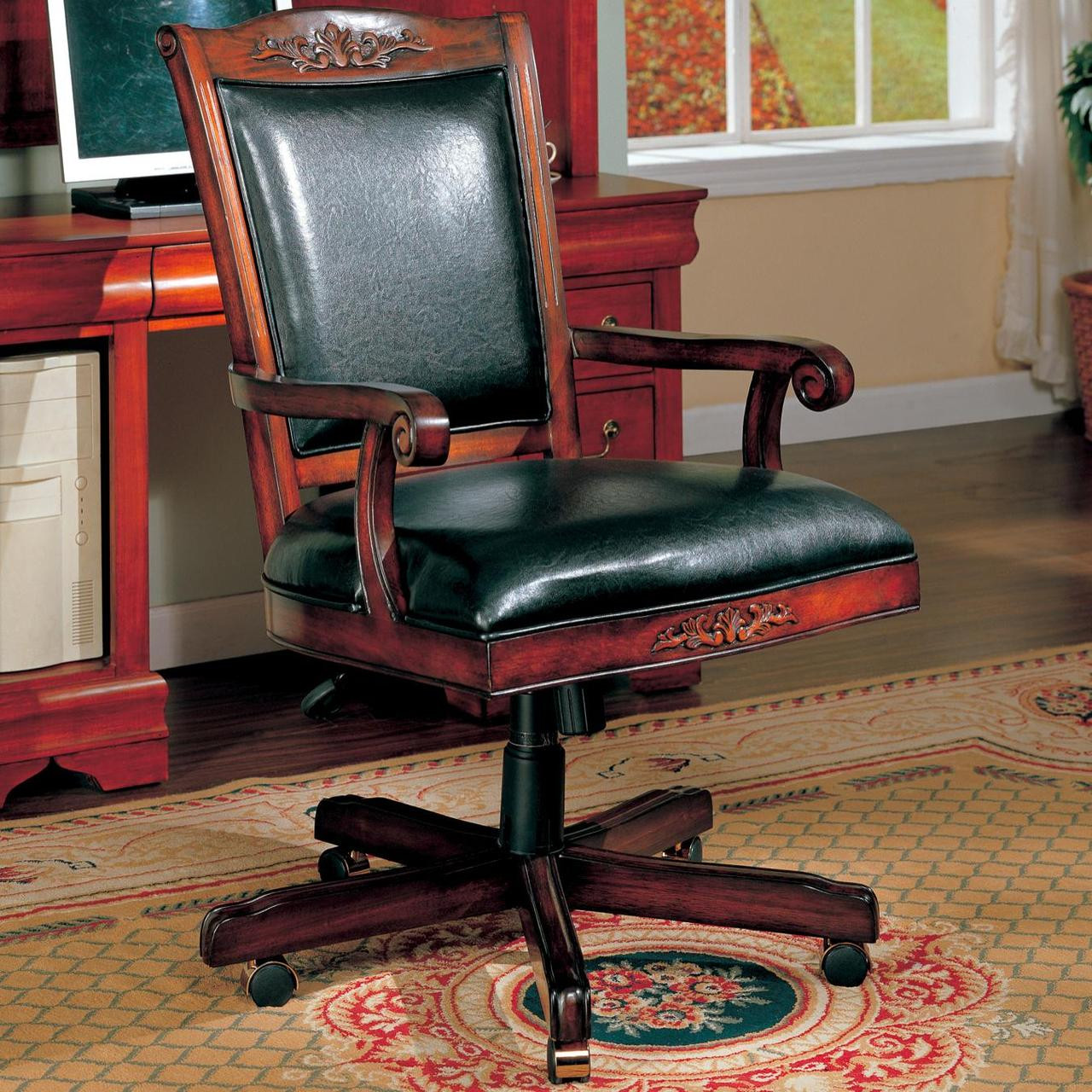 Ellington Cherry Wood Executive Office Chair | Executive Chair