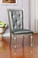 Furniture of America CM3229SC Silver Gray Chair