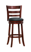 Cherry Swivel Pub Chair