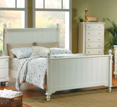 White Queen Country Bed
