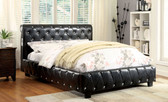 furniture of America 7056 black bed 