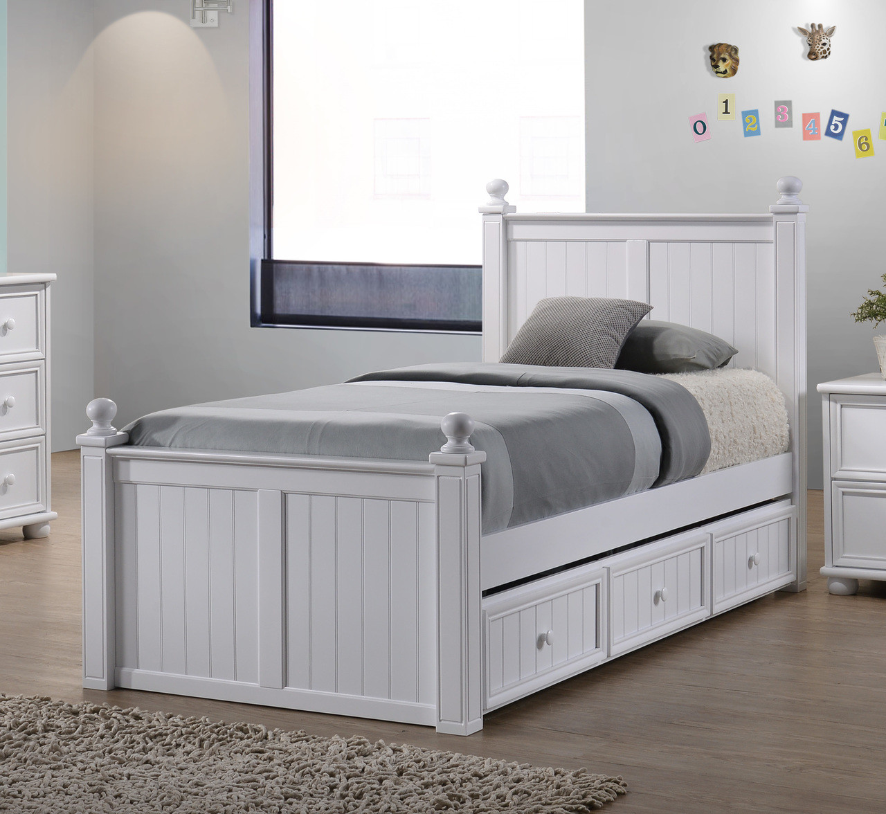 3 twin bed