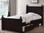 Dillon Extra Long Wood Bead Board Bed | XL Twin Size Frame with Storage Drawers
