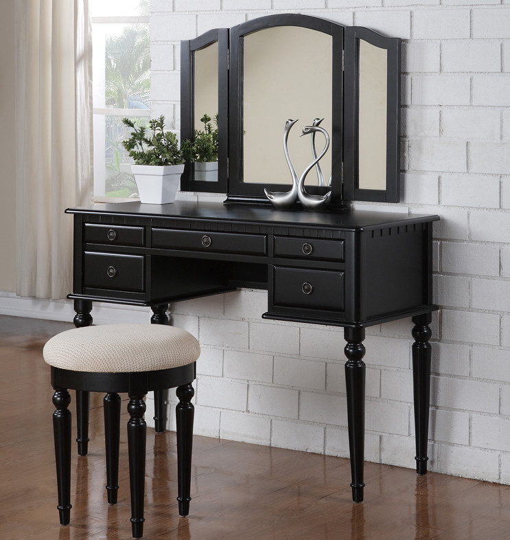 White Vanity Desk Table with Mirror and Lights in 3 Colors,Modern Makeup  Vanity Desk Dressing Table with Charging Station & Drawers & Storage  Cabinet for Women - Walmart.com