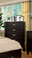 Espresso Wood Chest of Drawers