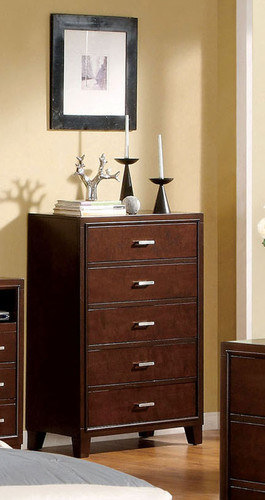 Brown Cherry Chest of Drawers 7068C